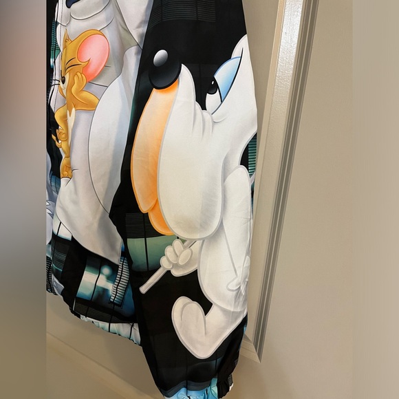 Members Only Tom And Jerry Midweight Jacket Size L - Picture 5 of 15